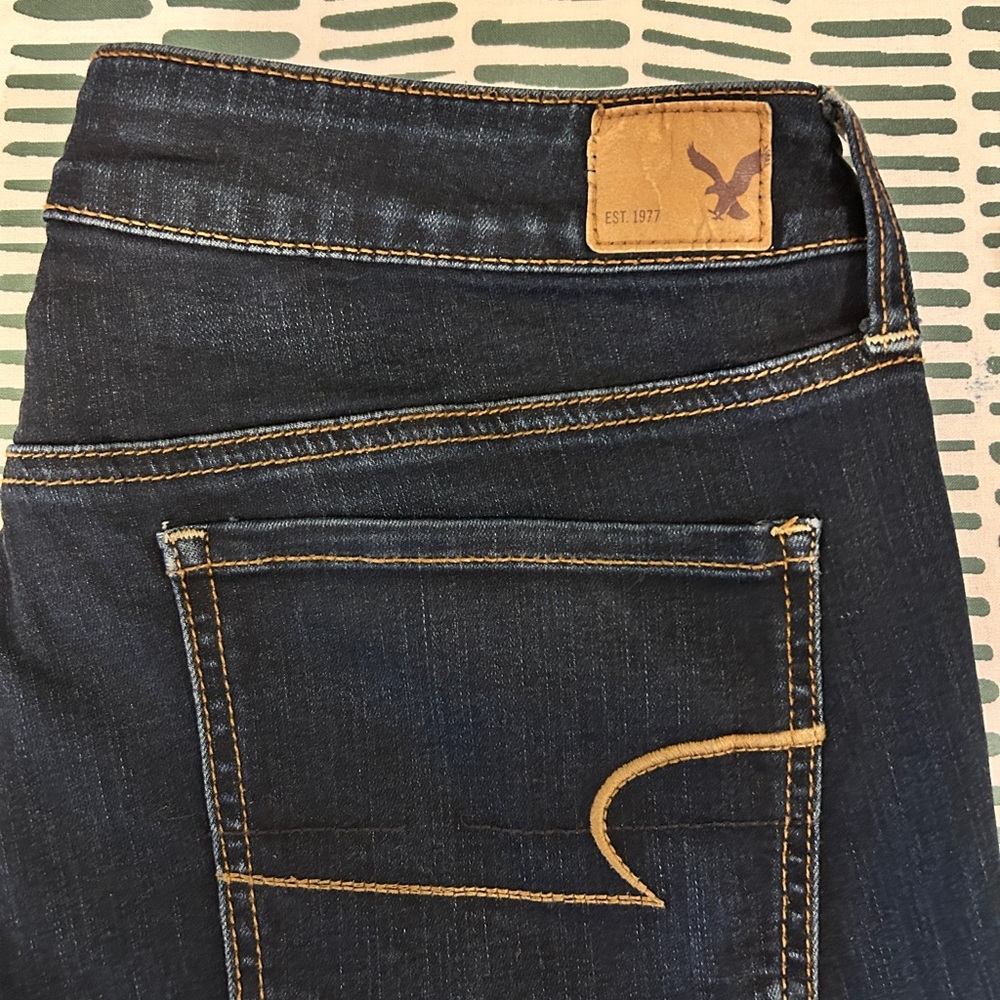American Eagle Outfitters Denim After Dark – Size 12 Jegging Super Stretch - Picture 5 of 5
